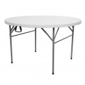 Outdoor Folding Utility Table White