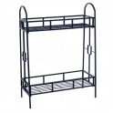 2-Tier Contemporary Tray Design Plant Stand
