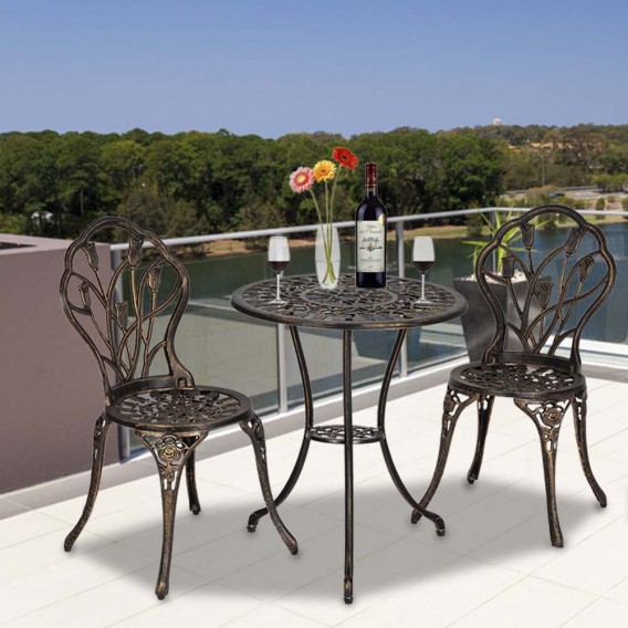3 Piece Tulip Bistro Set