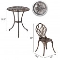 3 Piece Tulip Bistro Set